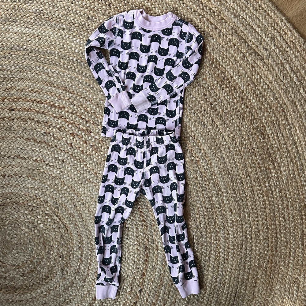 Girl’s Hanna Andersson Cat Pajamas